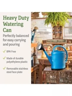 French Blue Watering Can -Outdoor Garden Care Shop 06341 7