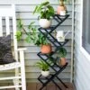 Crisscross Cascading Plant Stand -Outdoor Garden Care Shop 3 4 crop 8612668 0016 criss cross cascading plant stand