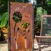 Poppy Corten Steel Screen -Outdoor Garden Care Shop 3 4 crop 8612984 8313 poppy corten steel screen
