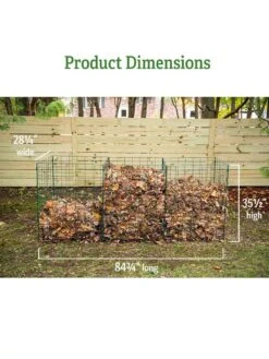 3-Bin Wire Composter 10 3-Bin Wire Composter -Outdoor Garden Care Shop 40 280 dims GSC