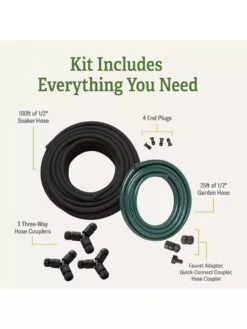 Garden Row Snip-n-Drip Soaker System -Outdoor Garden Care Shop 8587042 inclusion