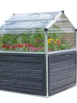 Canopia® By Palram Plant Inn™ Raised Bed Greenhouse, 4' X 4' -Outdoor Garden Care Shop 8588308 08V tif