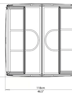 Canopia® By Palram Plant Inn™ Raised Bed Greenhouse, 4' X 4' -Outdoor Garden Care Shop 8588803 11V tif