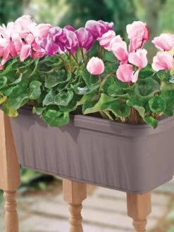 Adjustable Self-Watering Railing Planter, 24" -Outdoor Garden Care Shop 8592173 02V tif