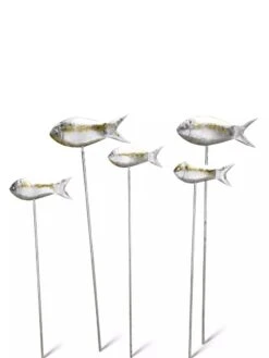 Fish Out Of Water Garden Stakes, Set Of 5 -Outdoor Garden Care Shop 8593672 0067 tif