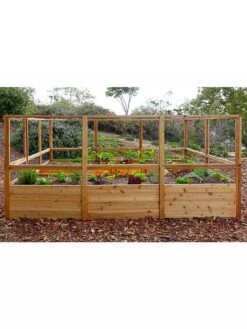 Garden In A Box With Deer Fence, 8' X 12' -Outdoor Garden Care Shop 8594021 06V 3 4