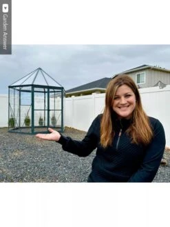 Canopia® By Palram Oasis Hexagon Greenhouse -Outdoor Garden Care Shop 8596238 IMG 1294