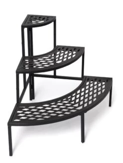Quarter-Round Lattice Plant Stand -Outdoor Garden Care Shop 8596372 6579 tif
