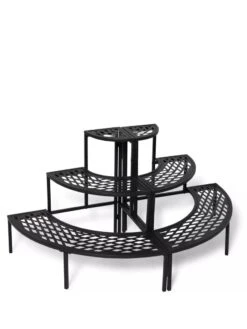 Quarter-Round Lattice Plant Stand -Outdoor Garden Care Shop 8596372 6589 tif