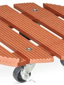 Round Waterproof Planter Caddy, 11-1/2" -Outdoor Garden Care Shop 8596658 001V tif