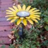 Desert Steel Daisy Solar Light -Outdoor Garden Care Shop 8599556 03V tif