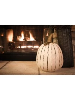 Desert Steel Pumpkin Luminary, Tall -Outdoor Garden Care Shop 8599559 06v
