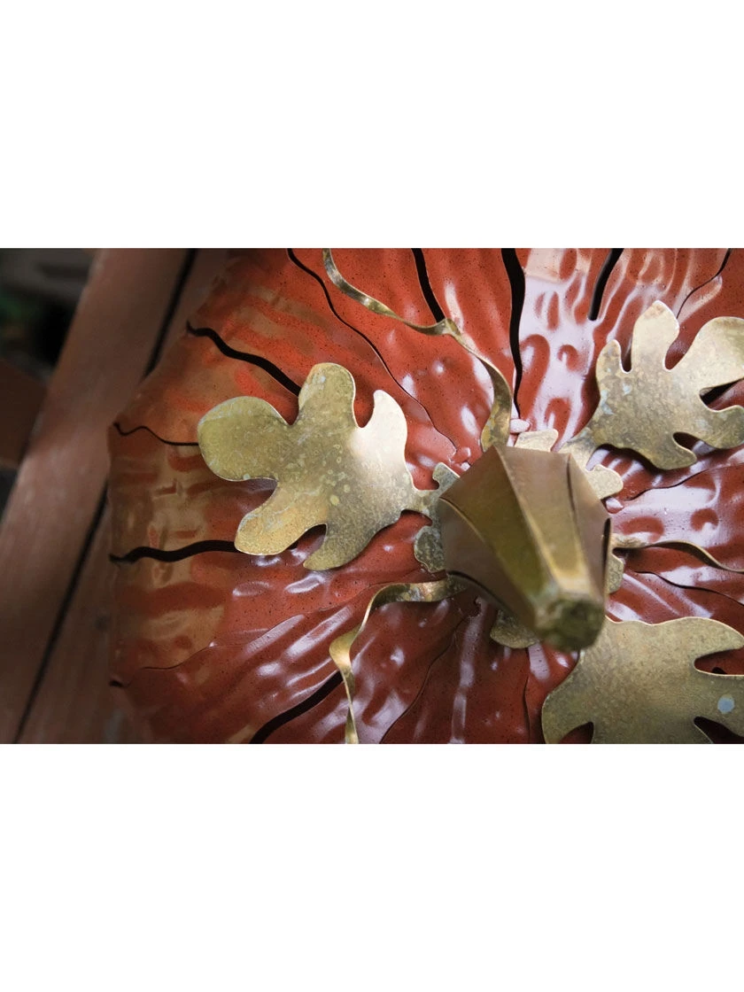 Desert Steel Pumpkin Luminary, Short 11 Desert Steel Pumpkin Luminary, Short - Image 9