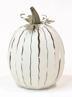 Desert Steel Pumpkin Luminary, Tall -Outdoor Garden Care Shop 8599559 11v