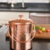 Hammered Copper Compost Pail -Outdoor Garden Care Shop 8600224 18922 tif