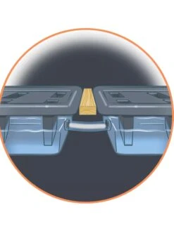 Self-Watering Eco-Stained Elevated Planter Box, 2' X 8' -Outdoor Garden Care Shop 8609009 0002 detail art tif 1