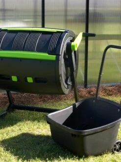 Maze Compost Tumbler And Cart Combo -Outdoor Garden Care Shop 8609198 09V tif