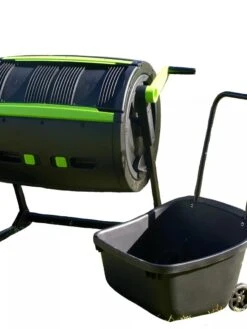 Maze Compost Tumbler And Cart Combo -Outdoor Garden Care Shop 8609198 10V tif