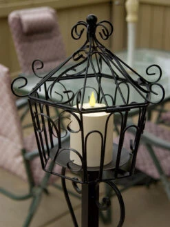 Outdoor LED Pillar Candles -Outdoor Garden Care Shop 8609403 01v