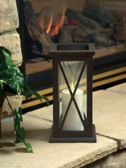 Outdoor LED Pillar Candles -Outdoor Garden Care Shop 8609405 01v