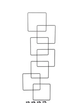 Building Blocks Wall Trellis, 45" 9 Building Blocks Wall Trellis, 45" -Outdoor Garden Care Shop 8610183 3933 tif