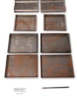 Corten Steel Modular Raised Bed, 2'x4' -Outdoor Garden Care Shop 8610702 5140 tif