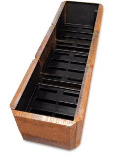 Corten Steel Modular Raised Bed, 2'x6' -Outdoor Garden Care Shop 8610703 0034 tif