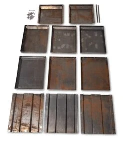 Corten Steel Modular Raised Bed, 2'x6' -Outdoor Garden Care Shop 8610703 0142 tif