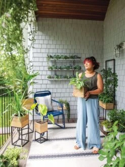 Tartu Elevated Square Planters -Outdoor Garden Care Shop 8611005 016