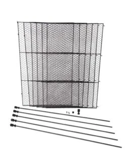 Tall Chicken Wire Critter Fence With Gate -Outdoor Garden Care Shop 8611020 1262 tif