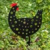 Chicken Friends Garden Stake -Outdoor Garden Care Shop 8612015 070 tif