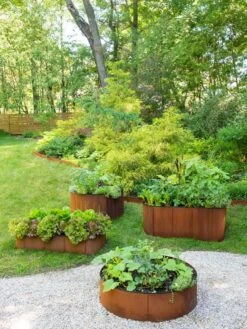 Birdies™ Corten Steel Round Raised Beds -Outdoor Garden Care Shop 8612422 0261 tif