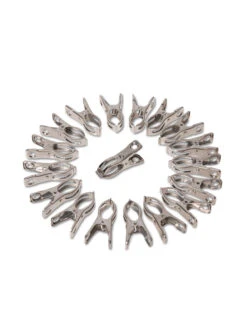 Metal Medium Garden Clips 2.25", Set Of 18 -Outdoor Garden Care Shop 8612443 0032 metal medium garden clips set of 18