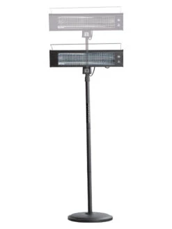 Sun Joe® 1500W Elec. Infrared OD Patio Heater, Adjust Ht. Range, W/Wall Bracket & Cover -Outdoor Garden Care Shop 8612532 05v