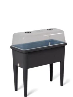 Self-Watering Standing Salad Planter With Cloche -Outdoor Garden Care Shop 8612702 302 tif