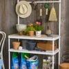 MeshWorks © Potting Bench -Outdoor Garden Care Shop 8613015 05v meshworks potting bench