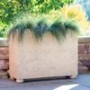 Self-Watering LavaStone® Modern Rectangle -Outdoor Garden Care Shop 8613257 0156 self watering lavastone modern rectangle