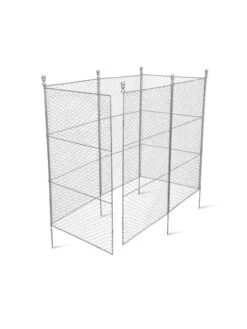 Tall Chicken Wire Critter Fence With Gate -Outdoor Garden Care Shop 8613260 6052