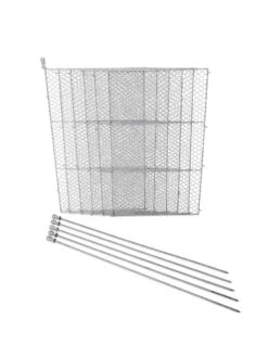 Tall Chicken Wire Critter Fence With Gate -Outdoor Garden Care Shop 8613260 6107