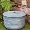 Ribbed Hose Pot With Lid -Outdoor Garden Care Shop 8613332 0025 ribbed hose pot with lid