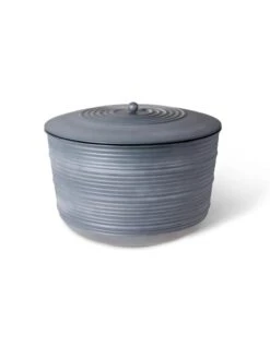 Ribbed Hose Pot With Lid -Outdoor Garden Care Shop 8613332 5801