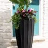 Sedona Tall Planter, 28" Height -Outdoor Garden Care Shop 8613525 02V sedona tall planter 28 inches