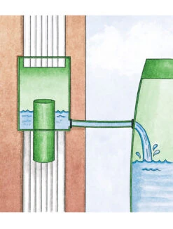 Downspout Diverter -Outdoor Garden Care Shop rain barrel diverter 33991 001e